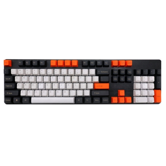High Quality Mechanical Keyboard Laser PBT Keycap Carbon Front Words Universal Accessories