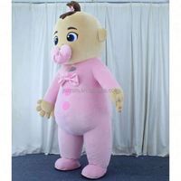 Mascotte gonflable animale de 2,6 m, idéale pour costume adulte, fête d'anniversaire, cadeau de baby shower, garçons, Mardi Gras/Carnaval