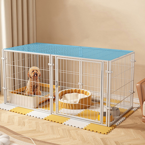 Jaulas Metálicas para Perros 2025, Diseños Ventilados y Resistentes, Uso en Interiores, Garantiza la Seguridad y Comodidad de las Mascotas, Caja Transportadora, Embalaje Sólido, Clásico - Product Image 4