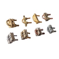 Connecteur de câble électrique de type U à bon prix, clip en laiton pour câble métallique, pince à tige en U