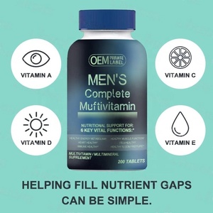 Suplemento Multivitamínico para Hombre OEM/ODM con Vitamina A, Vitamina D, Vitamina E y Zinc para el Apoyo a la Salud - Cápsulas Multivitamínicas - Product Image 3