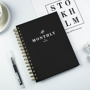 2026-2027 Tạp Chí giấy bìa cứng máy tính xách tay tùy chỉnh in thiết kế A5 B5 Kích thước cuộc sống kế hoạch xoắn ốc RÀNG BUỘC - Product Image 1