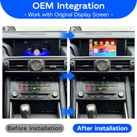 Módulo de Interfaz Inalámbrica Apple CarPlay y Android Auto para Lexus IS200t IS250 IS300 IS300h IS350 2014-2019, Actualización de Pantalla Original