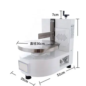 Hot Sale Decorating Cakes Pastry Coating Depositor Machine Cream Cake Spreading Filling Smoother Machine