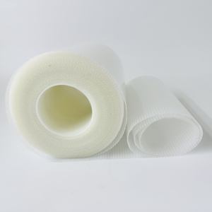 Rouleau de gel de silicone auto-adhésif transparent perforé de qualité industrielle, respectueux de la peau, pour pansements - Product Image 5