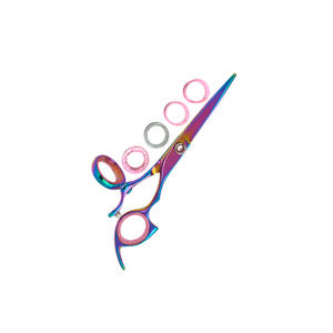 กรรไกรตัดผมดีไซน์เฉพาะ บริการ OEM กรรไกรตัดผมแบรนด์ส่วนตัว สแตนเลส - Product Image 5