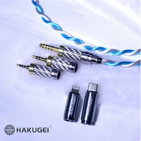 Microphone, haut-parleur et moniteur Hi-Fi hybride en alliage de cuivre, argent, palladium et graphène, blindé, Blue Spirit Dragon Gold Silver
