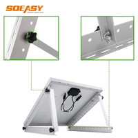 SOEASY En gros Kit de montage de panneaux solaires pour toit plat et sol, avec support solaire en aluminium profilé, support solaire en fer profilé et support solaire en L