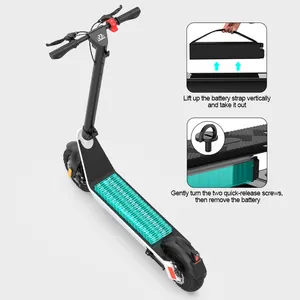 EU US uk warehouse X9 Scooter fuoristrada elettrico pieghevole da 8.5 pollici con ruota grande 200mm pro kick scooter freno ruota posteriore per adulti