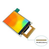 1.77 İnç TFT IPS 128*160 Çözünürlük GC9106 Sürücü IC 20 Pin Panel LCD Ekran