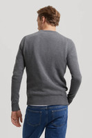 70% laine mérinos 30% cachemire hommes pull cachemire mélange laine classique col rond épais hommes chandails hommes pull