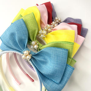 ที่คาดผมโบว์สองชั้นสำหรับเด็ก, ที่คาดผมสีลูกกวาดเจ้าหญิงน่ารักทันสมัย - Product Image 5