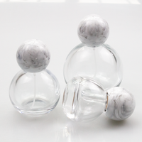 Flacon de parfum vide de luxe en verre, rechargeable, 30ml, 50ml, 100ml, pour voyage, avec bouchon, idéal pour mascara et perruques - Vente en gros personnalisée