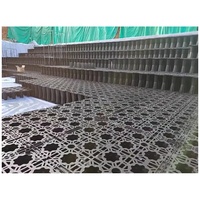 100% modules vierges de système de collecte des eaux de pluie PP, solutions durables urbaines de siphon d'installation de recouvrement souterrain