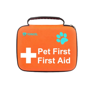 AMAIN Kit de primeros auxilios <span class=keywords><strong>para</strong></span> perros y gatos, suministros de primeros auxilios <span class=keywords><strong>para</strong></span> mascotas, caja de emergencia <span class=keywords><strong>para</strong></span> veterinarios, botiquín de primeros auxilios <span class=keywords><strong>para</strong></span> mascotas <span class=keywords><strong>para</strong></span> viajes - Product Image 2