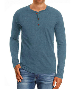 100% algodón 2021 algodón de manga larga de algodón sólido Fitness camiseta M Polos manos completas para hombres Unisex personalizado <span class=keywords><strong>Me</strong></span> - Product Image 5