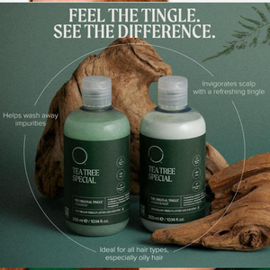 Champú especial <span class=keywords><strong>de</strong></span> árbol <span class=keywords><strong>de</strong></span> té, limpia profundamente, refresca el cuero cabelludo, para todo tipo <span class=keywords><strong>de</strong></span> cabello, especialmente cabello graso - Product Image 4