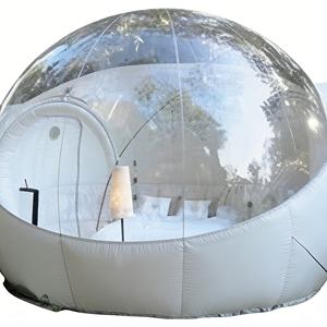 <span class=keywords><strong>Bulle</strong></span> gonflable moderne avec un plan à deux étages offrant des espaces de vie et de couchage séparés pour les familles - Product Image 4