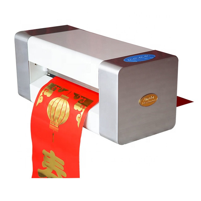 QK-360A  360mm Paper Manual Feeding Aluminum Foil Hot  Printer Printing Machine Price