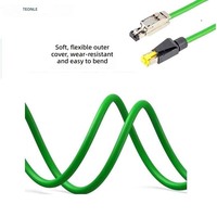 Câble torsadé non blindé Cat6A Premium 24AWG 500MHz en cuivre nu massif pour l'infrastructure des bureaux, des centres de données et des salles de serveurs