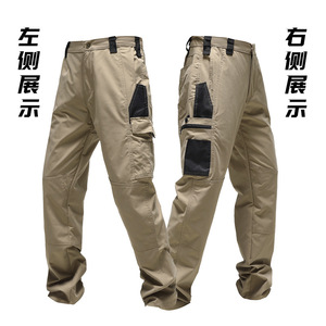 Cross-biên giới mới ngoài trời Fan chiến thuật Quần Nam mùa xuân và mùa thu không thấm nước chịu mài mòn đào tạo đa túi - Product Image 1