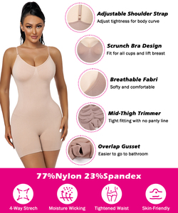 Dropshipping Body Gainant Intégral Moulant pour Femme, Gaine Amincissante Ventre Plat sans Coutures, Sous-vêtement Respirant - Product Image 2