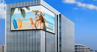 Panneaux publicitaires extérieurs P2.6 250x250mm HD polychromes étanches à LED Panneau LED Module d'affichage à LED