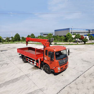 Grúa Móvil Montada en Camión con Manipulador Hidráulico de 12 Toneladas, Motor Dongfeng, Alto Momento de Carga, para Camión Volquete - Product Image 5