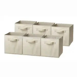 household storage nonwoven storage box foldable storage box