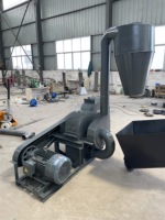 Broyeur de bois haute productivité pour la production de sciure, déchiqueteuse de branches et de bûches 220V/380V, capacité 1,5T pour la production de granulés de biomasse