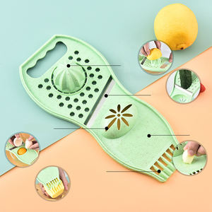 Éplucheur et Râpeur Manuel à Fruits, Lame en Acier Inoxydable, Manche en Plastique, Trancheuse, Hachoir, Extracteur de Jus, Séparateur d'Œufs, Pelador Frutas, Fournisseur - Product Image 2