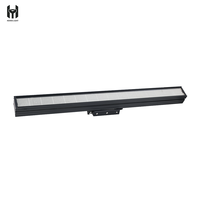 Barre lumineuse LED RGB 1296PCS*5050, lumière stroboscopique linéairement dimmable, télécommande RDM, contrôle DMX512, haute puissance, IP20, éclairage de scène