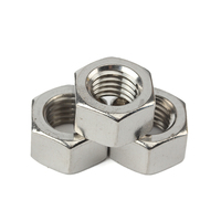 316 Stainless Steel Hex Nut A4-80 DIN 934 Metric Thread Plain Finish