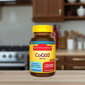 Koenzim <span class=keywords><strong>Q10</strong></span> minyak ikan Softgel kapsul Premium suplemen nutrisi untuk dewasa - Product Image 3