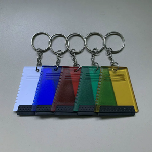 Auto <span class=keywords><strong>Promo</strong></span> Geschenken Goedkope Aangepaste Logo Mini Plastic Ijskrabber Sneeuw Shovel Met Sleutelhanger - Product Image 2