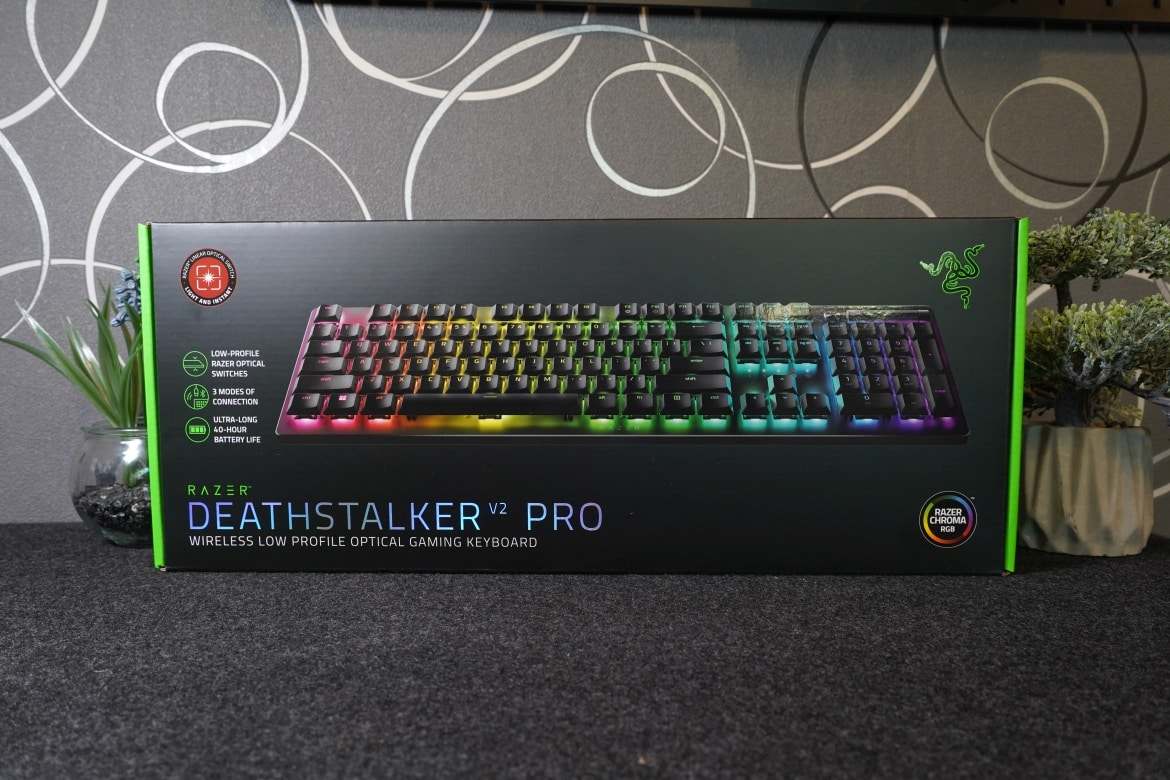 Razer Deathstalker V2 Pro - Wireless Low-Profile RGB Keyboard