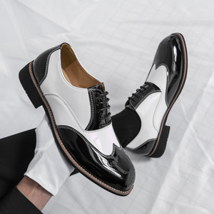 Nouvelles Chaussures en Cuir Pointues pour Hommes 2026 – Style Britannique, Formelles et Décontractées, Chaussures Rehaussantes - Product Image 1