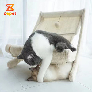 Cama para Perros y <span class=keywords><strong>Gatos</strong></span> de Madera Natural de Alta Calidad, Forma de Silla, Material Ecológico Resistente, Muebles para Mascotas, Fácil Instalación, Producto para Mascotas - Product Image 6