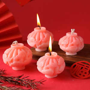 New Year Lantern Shape Aroma <b>Candle</b> Chinese Style Festive Spring Festival Decor Wedding Gift Scented <b>Candle</b> - Product Image 4