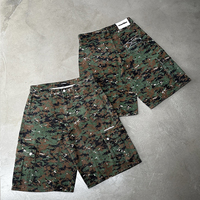 Shorts en jean vintage personnalisés pour hommes, streetwear, denim délavé, shorts en jean pour hommes, design imprimé sur toute la surface