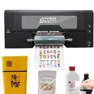Stampante UV laminatore stampante pellicola trasferimento impresive circolazione inchiostro bianco a3 stampante uv