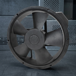 SYMBANG A22060-B 115/230V 220x60mm 500CFM Ball Bearing Electric OEM High-Temperature <b>Plastic</b> Blade Axial Fan - Product Image 2
