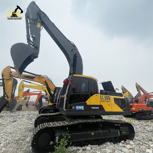 Export Ready <b>Construction</b> Machine crawler Excavator Inspection Certified Durable Volvo Ec300 Used Excavator for Earthmoving - Product Image 1