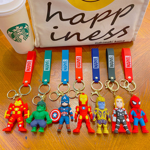 Llavero <span class=keywords><strong>de</strong></span> Dibujos Animados <span class=keywords><strong>de</strong></span> Marvel en Oferta, Colgante <span class=keywords><strong>de</strong></span> Muñeco 3D, Adorable Llavero <span class=keywords><strong>de</strong></span> Spider-Man y <span class=keywords><strong>Hulk</strong></span>, Colgante para Mochila, Regalo para Niños - Product Image 1