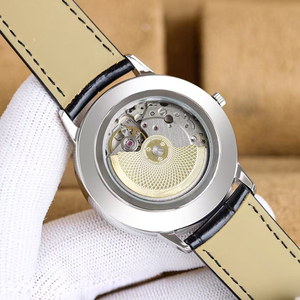 Reloj de Pulsera Sofisticado con Esfera Azul para Hombre, Caja Plateada de Alta Calidad, Mecanismo Automático, Gran Venta 2026 - Product Image 2