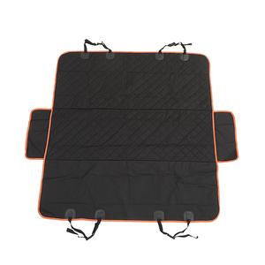 Patrón de animal sólido Fila trasera Funda de asiento de coche para perros Antideslizante Alfombrilla antisuciedad para mascotas y almohadillas Material de tela - Product Image 6