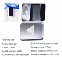 Portabel Profesional Dual Sim Ponsel dengan GSM Changer Suara Telepon