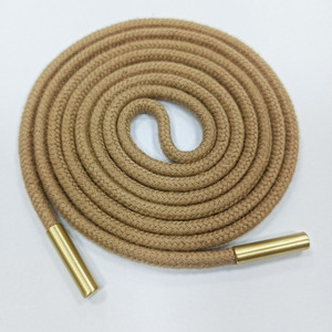 Custom Logo Printing <strong>Hoodie</strong> Drawstring <strong>Cord</strong> Orange Cotton Polyester Rope Tipped <strong>Hoodie</strong> Rope Drawcord <strong>for</strong> <strong>Hoodie</strong> With Metal Tip