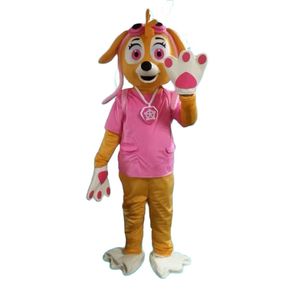 Costumes de mascotte personnalisables de chien de dessin animé, tenues numériques unisexes pour adultes, idéales pour les fêtes d'Halloween et le cosplay - Product Image 1