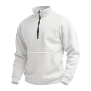 <span class=keywords><strong>Pull</strong></span>-over décontracté en mélange de coton pour homme, col montant zippé, chaud, pour sports transfrontaliers, loisirs, automne, extérieur et <span class=keywords><strong>alpinisme</strong></span> - Product Image 1